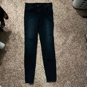Kut From The Kloth High Rise Toothpick Skinny Dark Wash 4